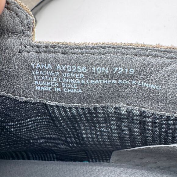 Abeo Yana BIO System Ankle Boots Womens 10N Gray Upper Leather Side Zip‎ AY0256 - Picture 10 of 10